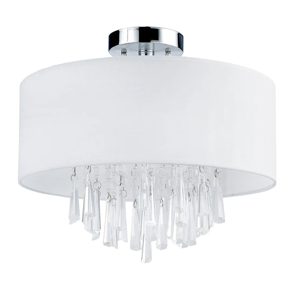 Plafonnier Naples Chrome