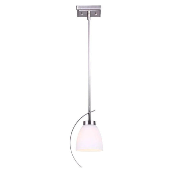 Suspendu Simple Mack Argent brossé