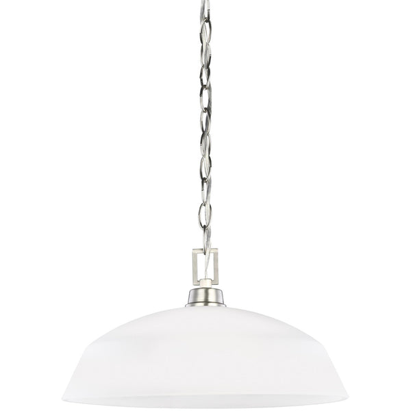 Suspendu Simple Kerrville Argent brossé