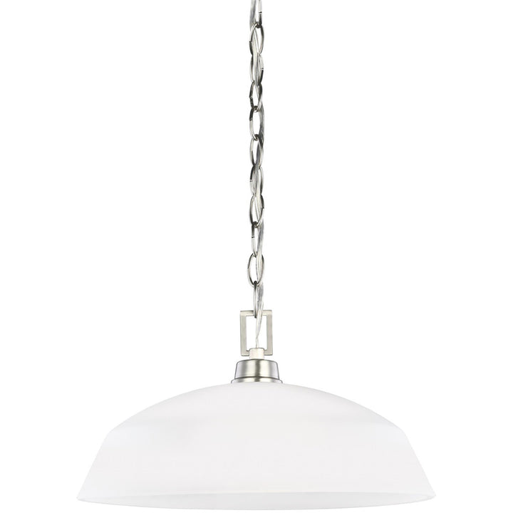 Suspendu Simple Kerrville Argent brossé