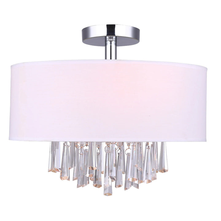 Plafonnier Naples Chrome