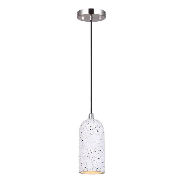Suspendu Simple Pella Argent brossé