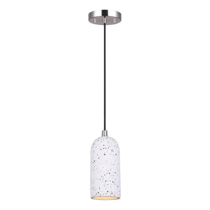 Suspendu Simple Pella Argent brossé