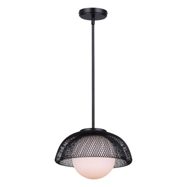 Suspendu Simple Emerich Noir Mat