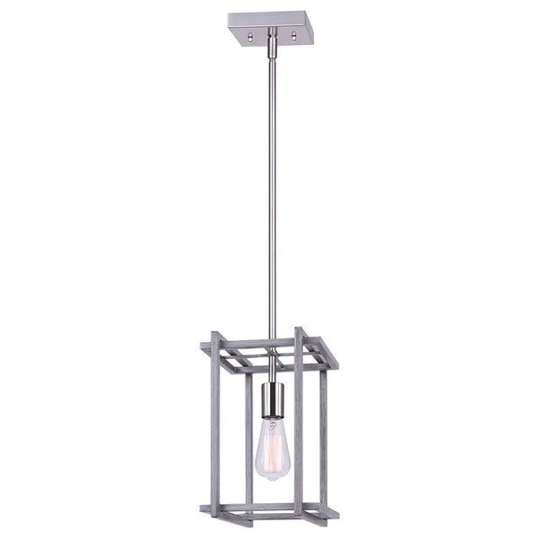 Suspendu Simple Carli Argent brossé