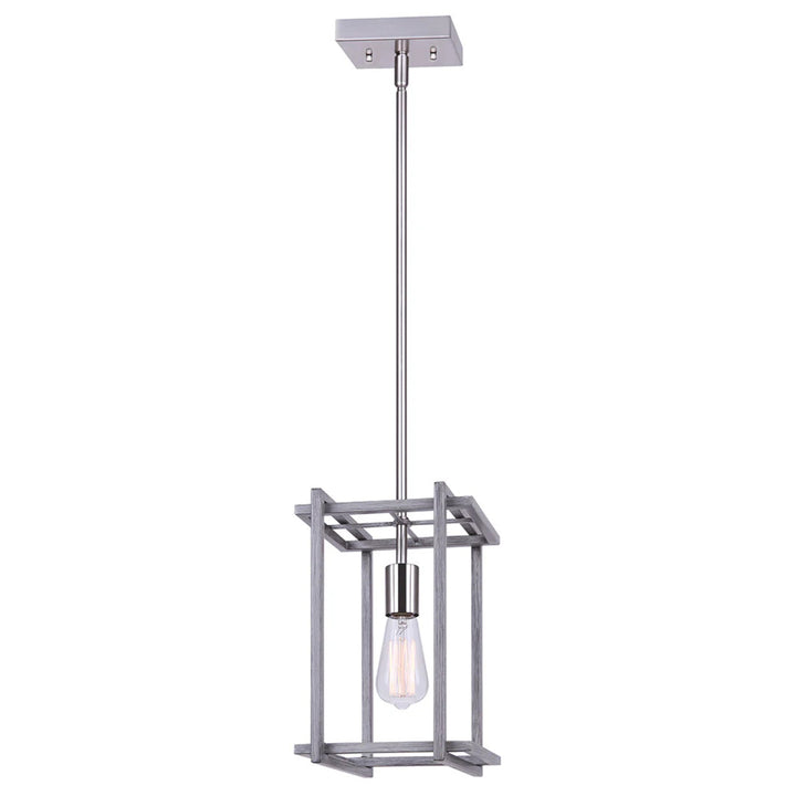 Suspendu Simple Carli Argent brossé
