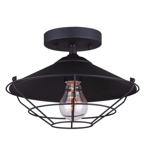 Plafonnier extérieur Briggs Noir Mat