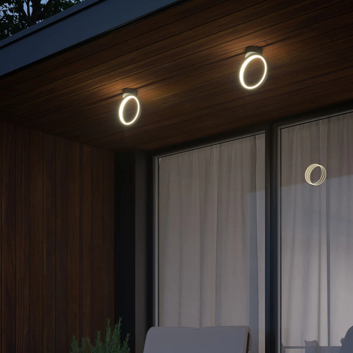 Plafonnier extérieur Parc Noir
