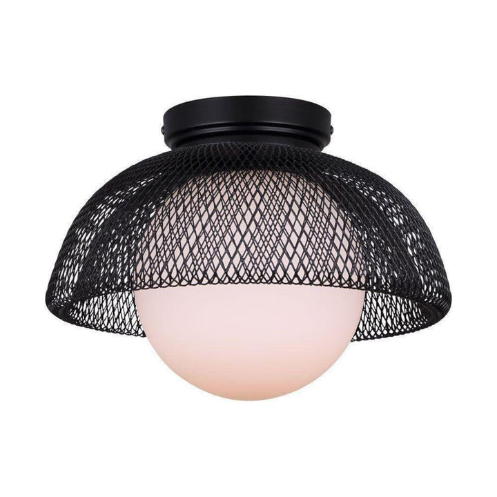 Suspendu Simple Emerich Noir Mat